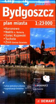 Bydgoszcz + 5 plan miasta, 