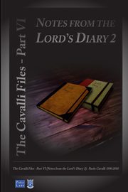 Notes from the Lord's Diary 2, Cavalli Paolo