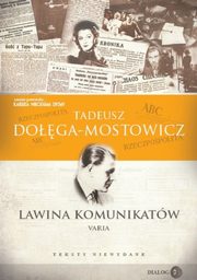 ksiazka tytu: Lawina komunikatw autor: Doga-Mostowicz Tadeusz