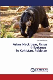 Asian black bear, Ursus thibetanus in Kohistan, Pakistan, PERVEEN FARZANA