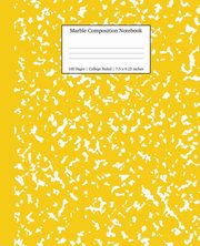 ksiazka tytu: Marble Composition Notebook College Ruled autor: Young Dreamers Press