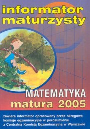 ksiazka tytu: Matematyka Matura 2005 autor: 