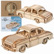 ksiazka tytu: Little Story Drewniane Puzzle Model 3D - FSO Syrena 105 autor: 