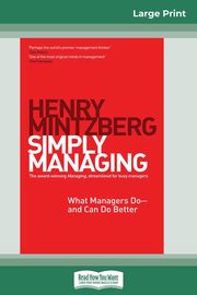 Simply Managing, Mintzberg Henry