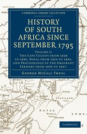 History of South Africa Since September 1795 - Volume 2, Theal George McCall