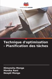 Technique d'optimisation - Planification des tches, Monga Himanshu