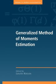 Generalized Method of Moments Estimation, 