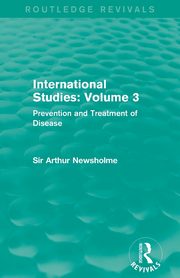 International Studies, Newsholme Sir Arthur
