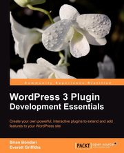 Wordpress 3 Plugin Development, Bondari Brian