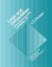 Logic and Computation, Paulson Lawrence C.