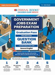 Oswaal Government Exams Question Bank Graduation Pass | General English | for 2024 Exam, , Oswaal Editorial Board