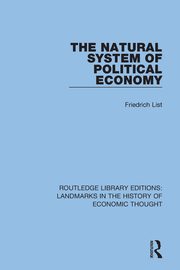 The Natural System of Political Economy, List Friedrich