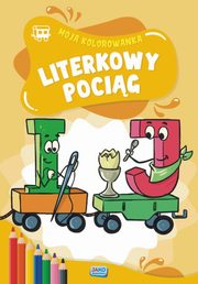 ksiazka tytu: Literkowy pocig kolorowanka 2 sztuki autor: 