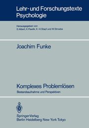 Komplexes Problemlsen, Funke Joachim