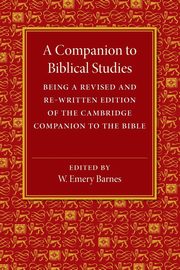 A Companion to Biblical Studies, 