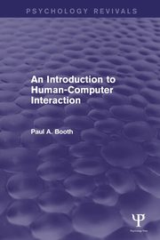An Introduction to Human-Computer Interaction, Booth Paul