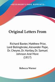 Original Letters From, 