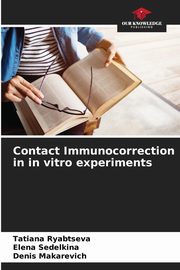 Contact Immunocorrection in in vitro experiments, Ryabtseva Tatiana