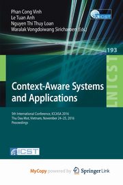Context-Aware Systems and Applications, 