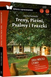 ksiazka tytu: Treny Pieni Psalmy i Fraszki Lektura z opracowaniem autor: Kochanowski Jan