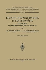 Konstitutionspathologie in der Orthopdie, Aschner NA