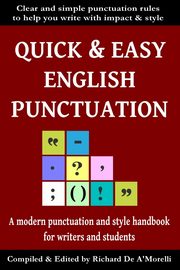 Quick & Easy English Punctuation, De A'Morelli Richard