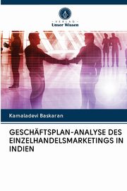 Geschftsplananalyse des Einzelhandelsmarketings in Indien, Baskaran Kamaladevi