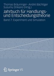 Jahrbuch fr Handlungs- und Entscheidungstheorie, 