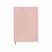 Notatnik z wegaskiego zamszu Dusty Pink, 