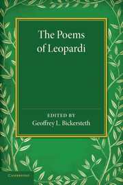 The Poems of Leopardi, Leopardi Giacomo