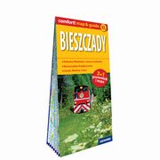 Bieszczady laminowany map&guide 2w1 przewodnik i mapa, Krzywda Piotr, Cobel-Tokarska Marta