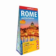 Rzym i Watykan (Rome and the Vatican) laminowany plan miasta 1:15 000, 