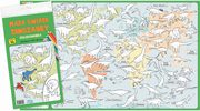 ksiazka tytu: Mapa wiata Dinozaury Kolorowanka XL 2 sztuki autor: 