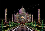 Magiczna Zdrapka Taj Mahal 40,5x28,5cm, 