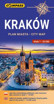 Krakw plan miasta, 