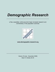 Demographic Research Volume 19 Book 4, 