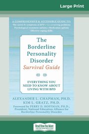 The Borderline Personality Disorder, Survival Guide, Chapman Alex
