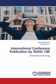 International Conference Publication by SKASC CBE, Kalyani P R Brinda