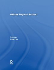 'Whither regional studies?', 