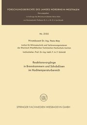 Reaktionsvorgange in Brennkammern Und Schubdusen Im Hochtemperaturbereich, May Hans
