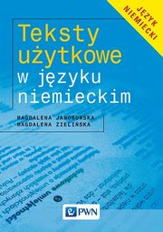 Teksty uytkowe w jzyku niemieckim, Jaworowska Magdalena, Zieliska Magdalena