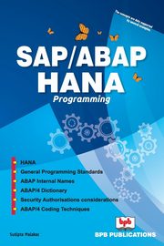 SAP/ABAP HANA PROGRAMMING, Malakar Sudipta