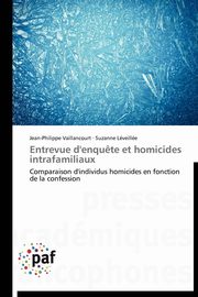 Entrevue d'enqu?te et homicides intrafamiliaux, Collectif