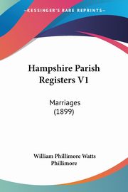 Hampshire Parish Registers V1, 