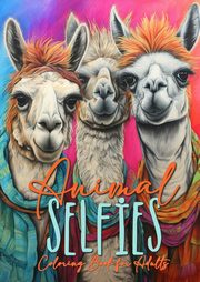 Animal Selfies Coloring Book for Adults, Publishing Monsoon