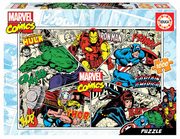 ksiazka tytu: Educa Puzzle 1000 Komiksy Marvela autor: 