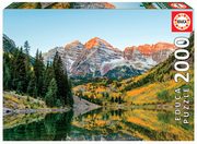 ksiazka tytu: Educa Puzzle 2000 Maroon Bells / USA autor: 