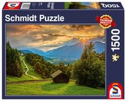 Puzzle 1500 Zachd soca nad Wambergiem, 