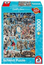 Puzzle 3000 Renato Casaro Hollywood XXL, 