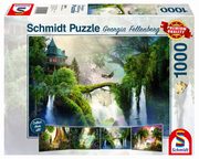 Puzzle 1000 Georgia Fellenberg Zaczarowany wodospad, 